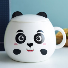 Кухоль з кришкою Panda 3 14860 450 мл