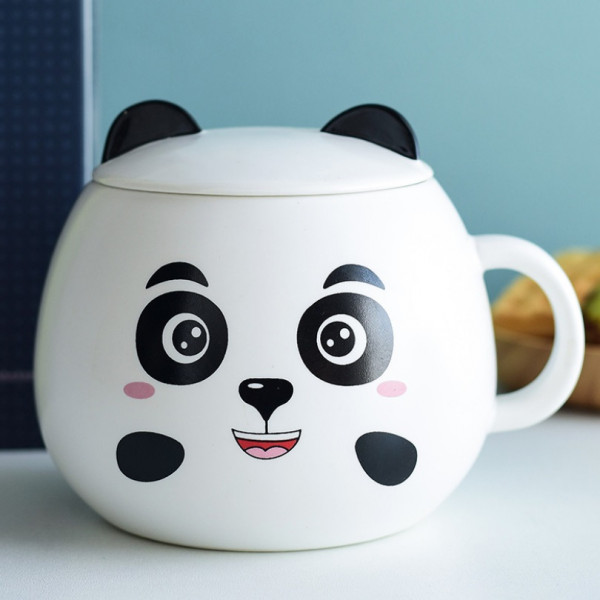 Кухоль з кришкою Panda 3 14860 450 мл