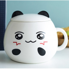 Кухоль з кришкою Panda 4 14861 450 мл