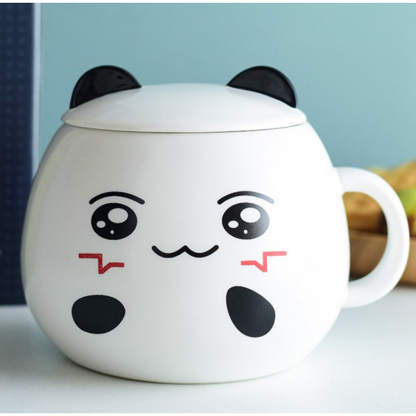 Кухоль з кришкою Panda 4 14861 450 мл