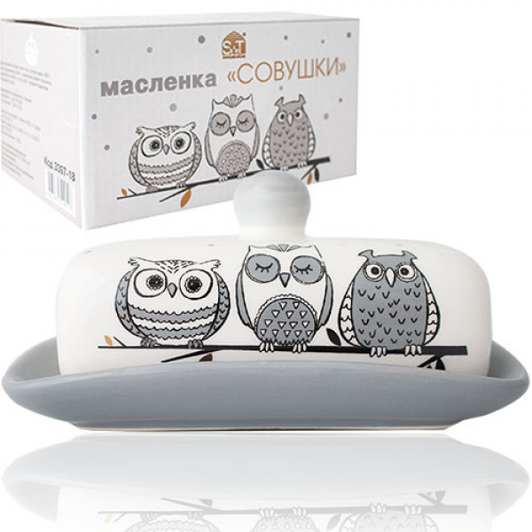 Маслянка SNT Совушки 3397-18 13х17 см