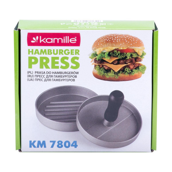 Прес для гамбургера з алюмінію Kamille KM-7804