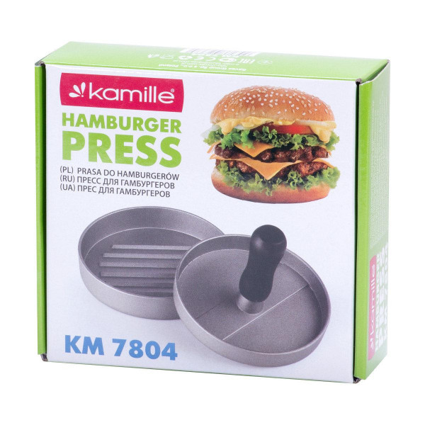 Прес для гамбургера з алюмінію Kamille KM-7804
