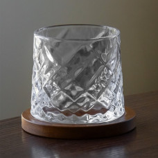 Стакан-доф на підставці для віскі Crystal 2 14993 300 мл прозорий 275 мл