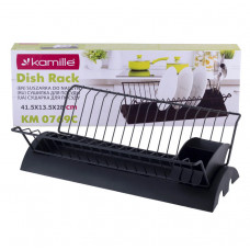 Сушарка для посуду 41,5х26х11,5 см Black Kamille KM-0769C