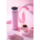 Термос питний з індикатором Adler AD-4506-pink-LED 473 мл рожевий