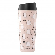 Термочашка Ardesto Coffee Time Corgi AR2645FC 450 мл коричнева