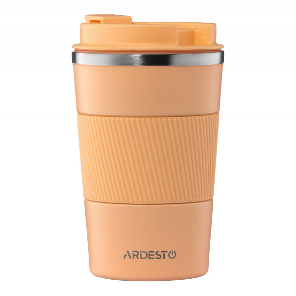 Термочашка Ardesto Urban PeaСh Fuzz AR2638PF 380 мл оранжева