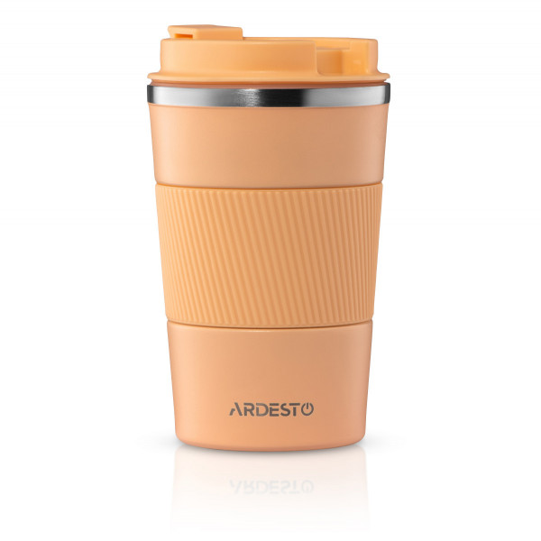 Термочашка Ardesto Urban PeaСh Fuzz AR2638PF 380 мл оранжева