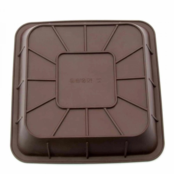 Форма для випічки Lessner Chef Choco 10252 25х25х5 см коричнева