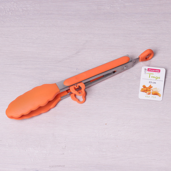 Щипці кухонні Kamille KM-7511 23 см
