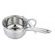 Ківш з кришкою Bohmann BH-3138-16 16 см 2 л сріблястий