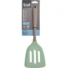 Лопатка кухонна з прорізами Krauff 29-305-129 26.8 см зелена