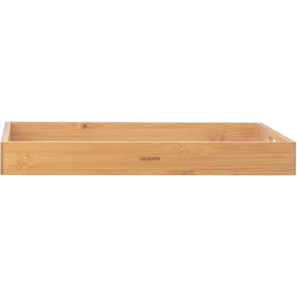 Піднос квадратний Ardesto Midori AR1430BM 30х30х4 см бежевий