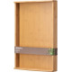 Піднос прямокутний Ardesto Midori AR1438BM 38х26х7 см бежевий