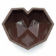Форма для випічки Lessner Chef Choco 10253 22,6x19,6x7 см коричнева