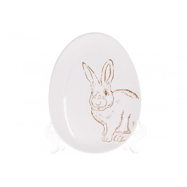 Блюдо Bona Di Bunny 795-217 16.5 см біле