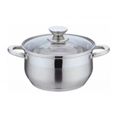 Каструля зі скляною кришкою Benson BN-595 16 см 2.1 л