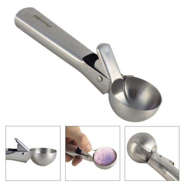 Ложка для морозива Kamille KM-8859 18,5х5см