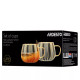 Набір чашок Ardesto Golden Moon AR2635BGG 350 мл 2 шт золотистий