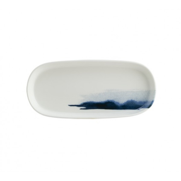 Тарілка десертна овальна Bonna Blue Wave BLWHYG21OV 21 см