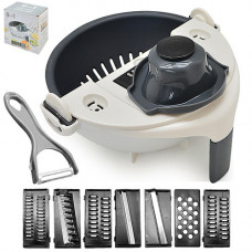 Терка-овочерізка з контейнером Stenson TL-00022 23х12 см