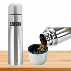 Термос питний Benson BN-050 350 мл сріблястий