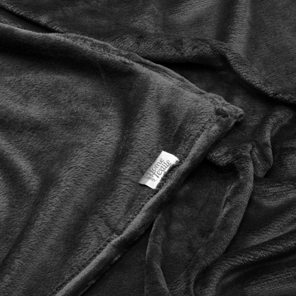 Плед Ardesto Flannel ART0216SB 200х220 см чорний