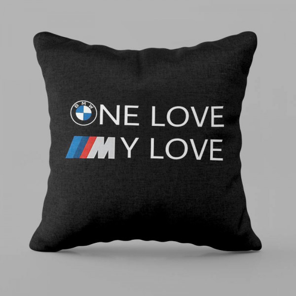 Подушка 3D BMW №2 28973 35х35 см