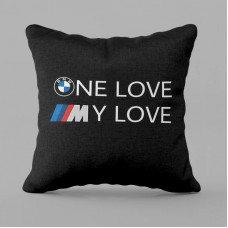 Подушка 3D BMW №2 28974 50х50 см