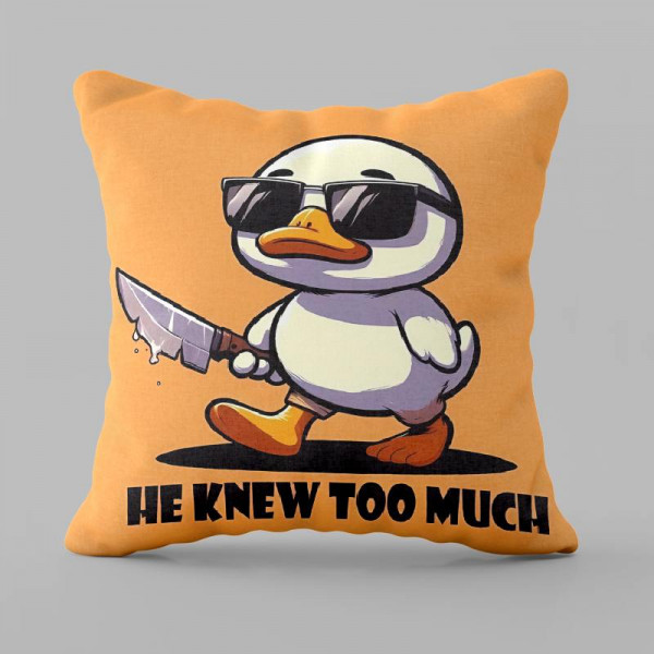 Подушка 3D He Now 28979 35х35 см