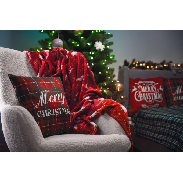 Декоративна подушка Ardesto Happy Holidays ART1032HGR 45х45 см