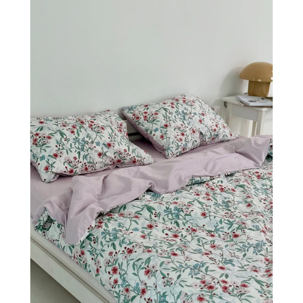 Постільна білизна двоспальне Dushka Home Сатин 21058 180х215 см