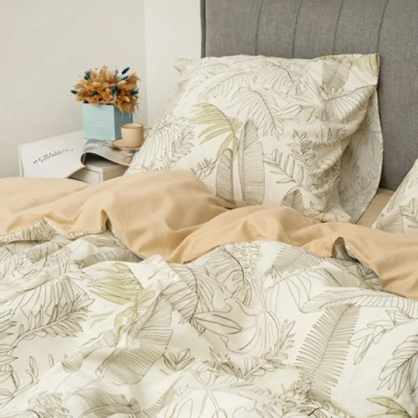 Постільна білизна євро Viluta Сатин Twill 754-E 220х200 см