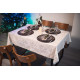 Скатертина Ardesto Shine ART08SG 140х180 см золотиста