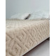 Плед Dushka Home Королівська Шиншила Ромб 21227 200х230 см бежеве