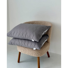 Подушка Dushka Home 21329 50х70 см сірий