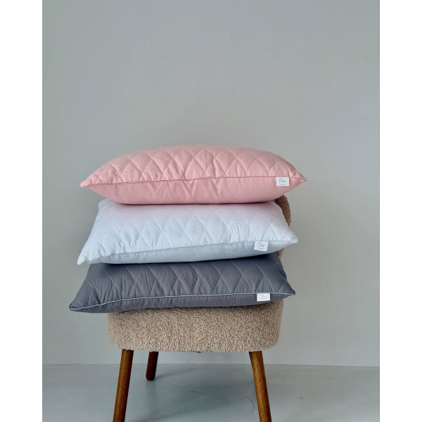 Подушка Dushka Home 21329 50х70 см сірий