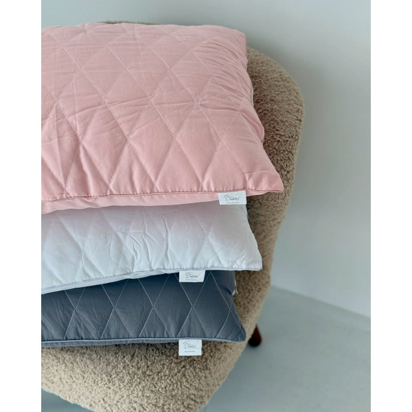 Подушка Dushka Home 21329 50х70 см сірий