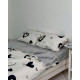 Постільна білизна двоспальне Dushka Home Сатин Плюш 21248 180х215 см