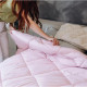 Ковдра полуторна ТЕП Washed Cotton 1-03650_28829 210х140 см рожева