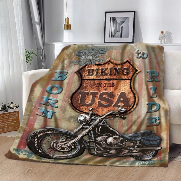 Плед 3D BORN to RIDE 29525 180х215 см