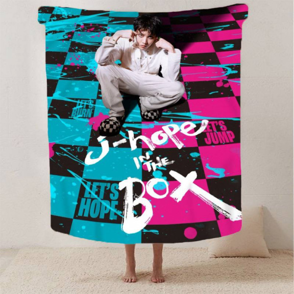 Плед 3D J hopе BTS 29953 180х215 см