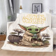 Плед 3D STAR WARS Малюк Йода 29621 180х215 см