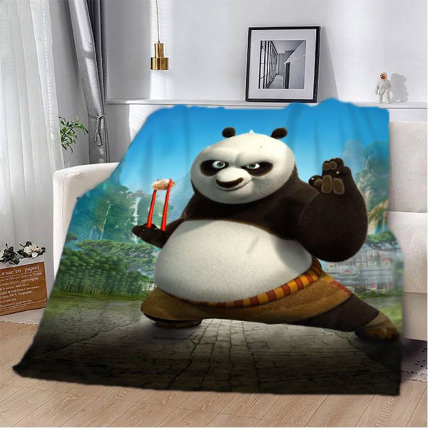 Плед 3D Панда Кунг Фу №2 29876 180х215 см