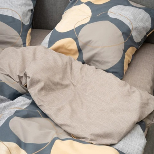 Постільна білизна євро Viluta Сатин Twill 756-E 220х200 см