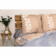 Постільна білизна полуторна ТЕП Soft dreams Grey Leaf 2-03857-25848 150х215 см