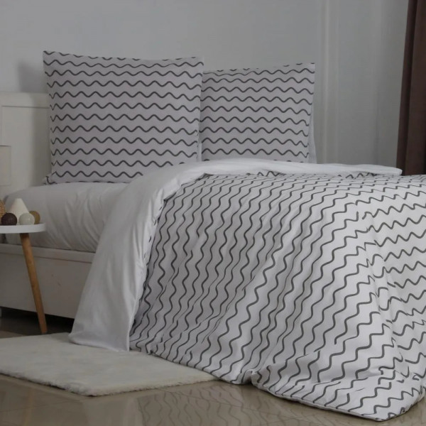 Постільна білизна євро ТЕП Happy Sleep Grey Pearl ТЕП 2-03796_29561 200х215 см