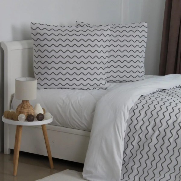 Постільна білизна євро ТЕП Happy Sleep Grey Pearl ТЕП 2-03796_29561 200х215 см