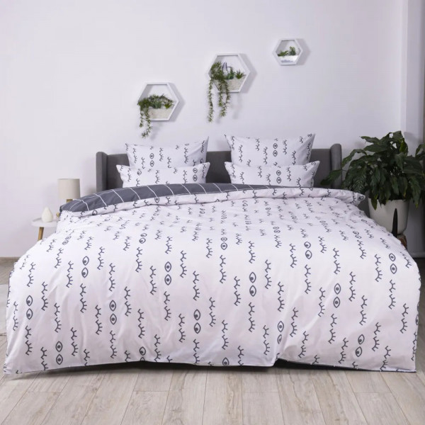 Постільна білизна полуторна ТЕП Soft dreams White Look ТЕП 2-03857_27784 150х215 см